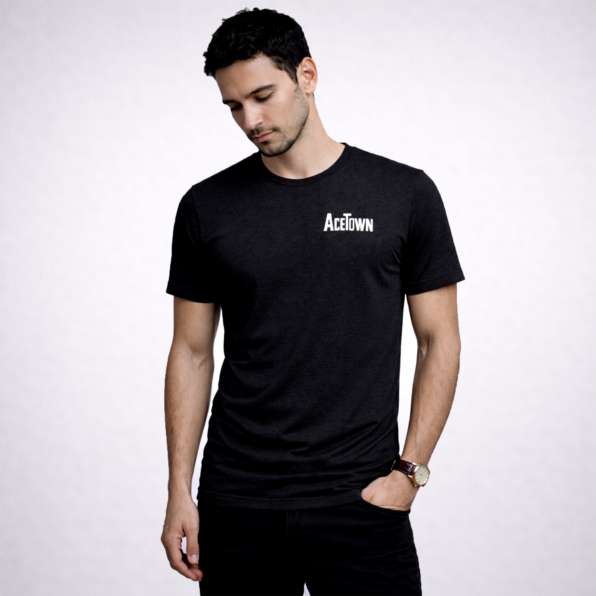 Acetown Corner Logo Tee