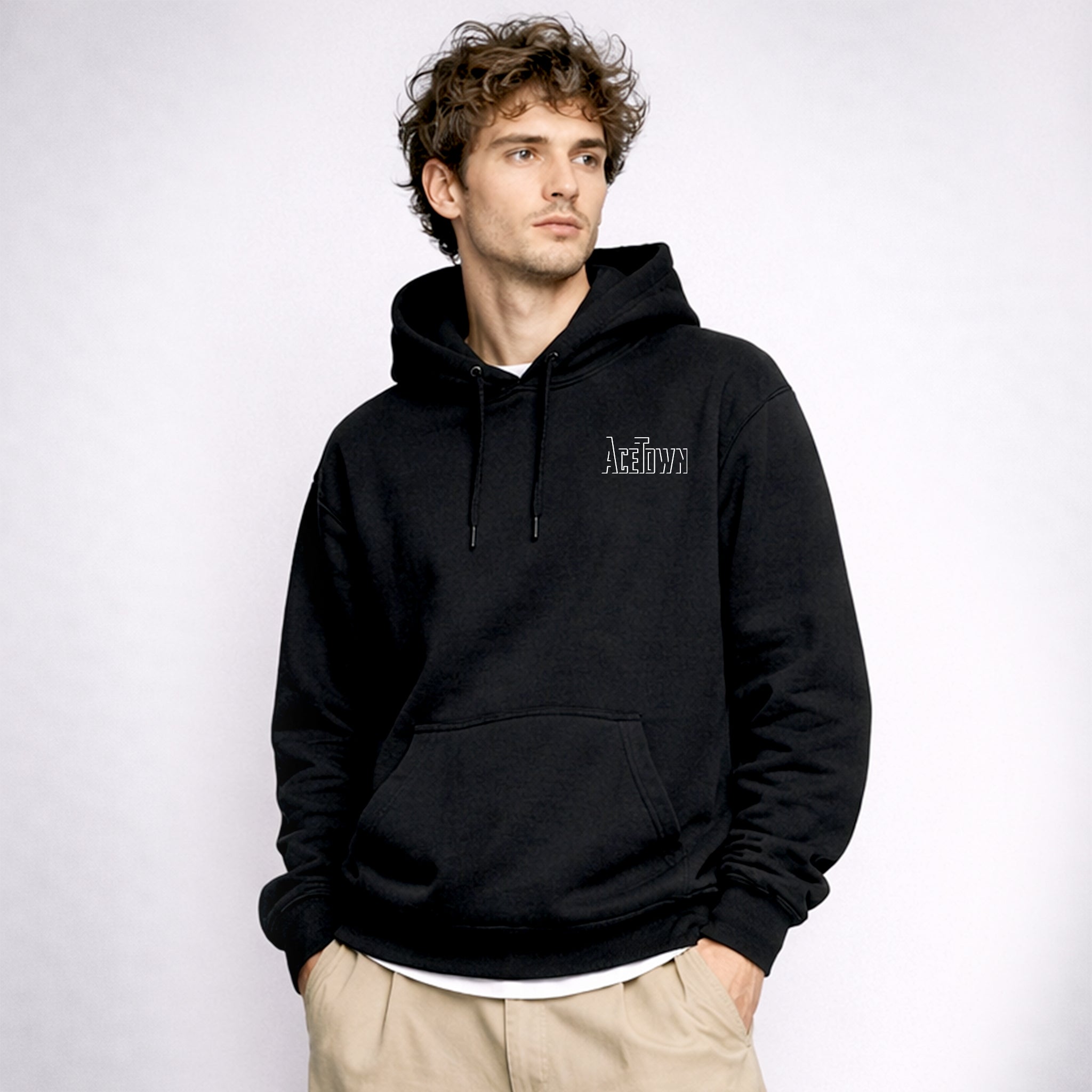 Acetown Corner Edge Logo Pullover Hoodie