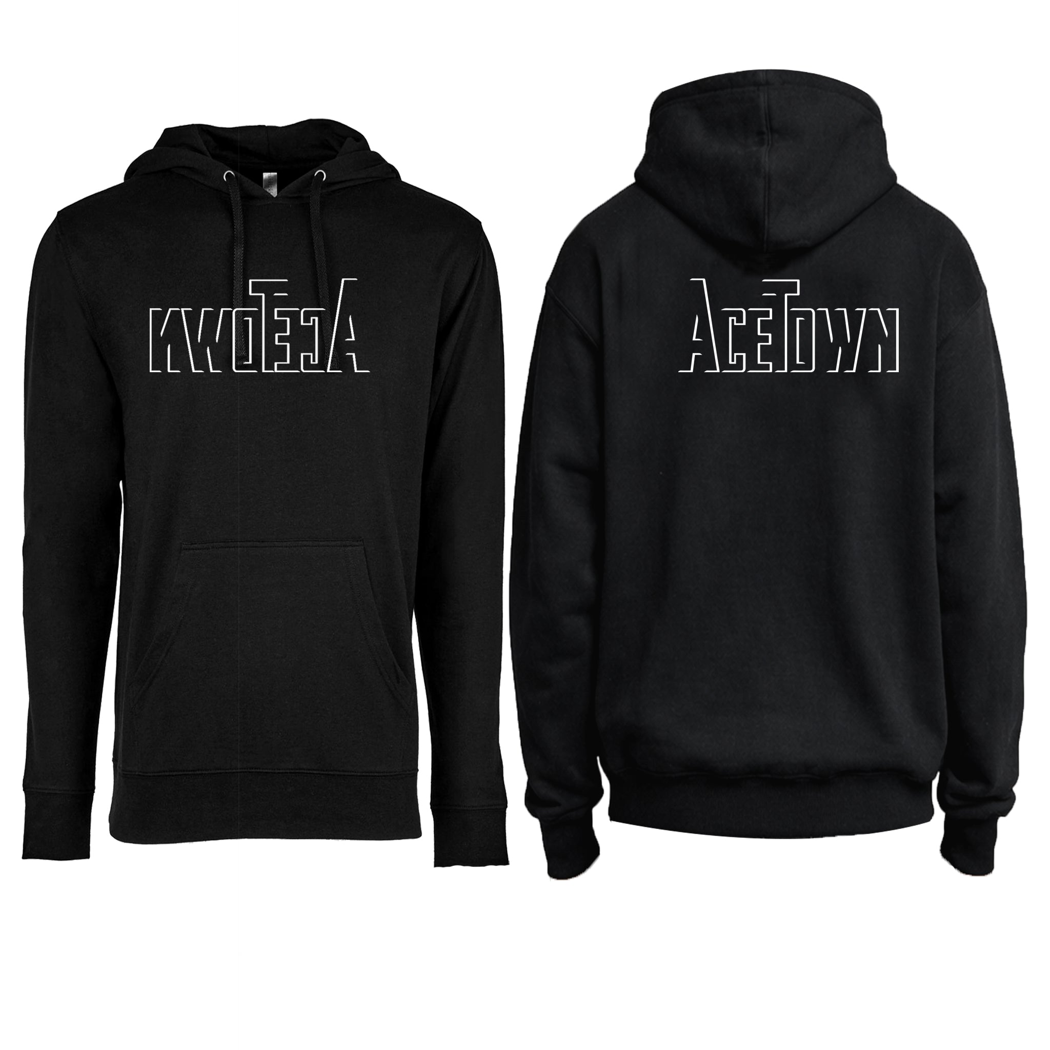 Acetown Edge Reverse Logo Pullover Hoodie (2 sided)