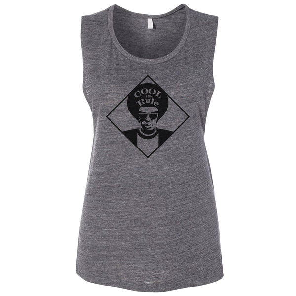 Cool is the Rule Women's Muscle Tee (Runs a size smaller than usual)