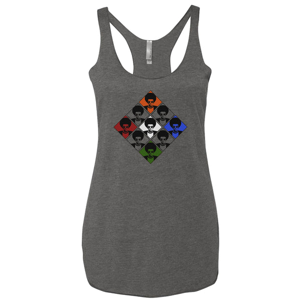 Shade Pattern Women's Racerback Tank Top