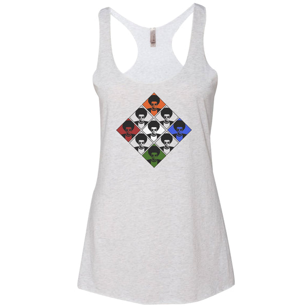 Shade Pattern Women's Racerback Tank Top